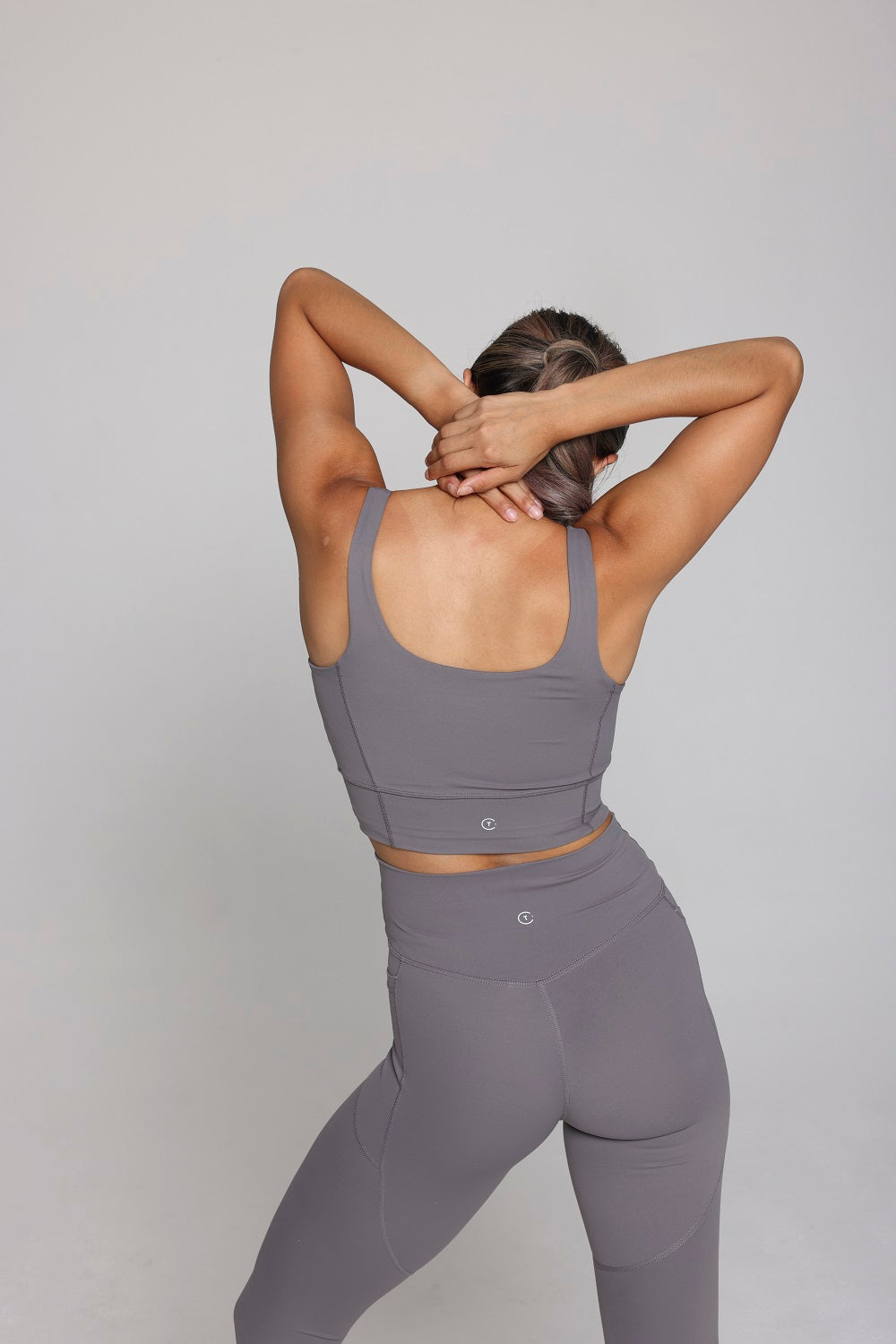 SUPPORTIVE SPORT BRA - ELEPHANT