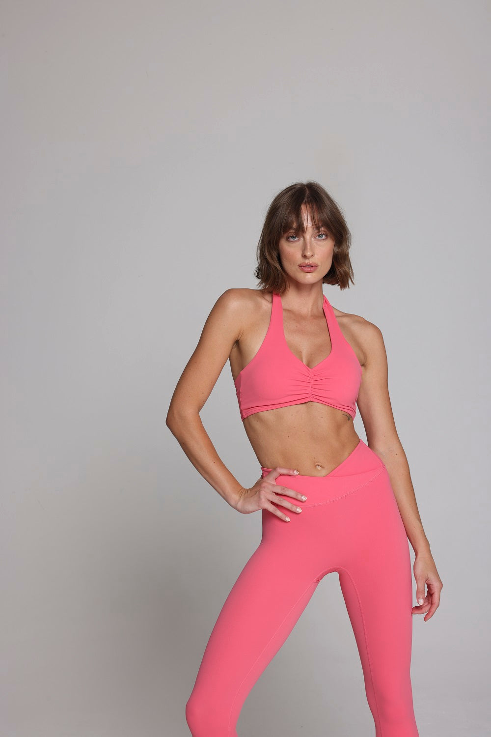 V-FIT LEGGING - BUBBLEGUM PINK